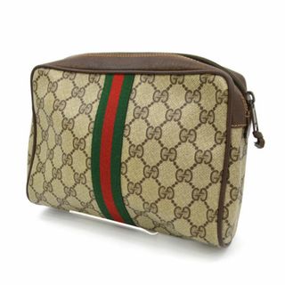 グッチ(Gucci)のGUCCI / グッチ ◆オールドグッチ シェリー ポーチ クラッチ ヴィンテージ 156.01.012 ブランド【中古】 [0220430900](クラッチバッグ)