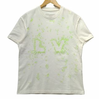 ルイヴィトン(LOUIS VUITTON)のLOUIS VUITTON ルイ・ヴィトン 品番 HNY14X LV刺繍 半袖Ｔシャツ 白 サイズM 正規品 / 33677(Tシャツ/カットソー(半袖/袖なし))