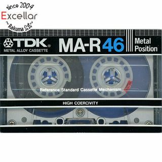 【新品訳あり(箱きず・やぶれ)】 TDK　カセットテープ メタル MA-R46　46分