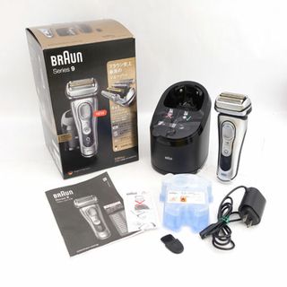 ブラウン(BRAUN)のBRAUN / ブラウン ◆Series9 電気シェーバー 充電式 洗浄機セット 9390cc 家電【中古】 [0220483584](メンズシェーバー)