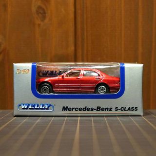 【WELLY】Mercedes-Benz S-CLASS (1:60)(ミニカー)