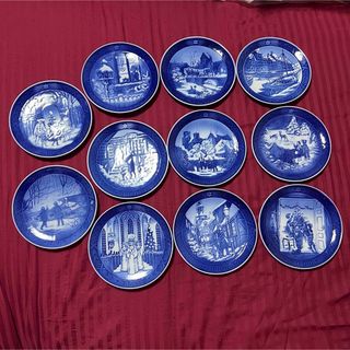 ロイヤルコペンハーゲン(ROYAL COPENHAGEN)のロイヤルコペンハーゲン イヤープレート お皿　1987-2007 (食器)