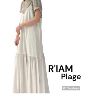 プラージュ(Plage)の【美品】Plage ［R’IAM］キャミワンピース/36(ロングワンピース/マキシワンピース)