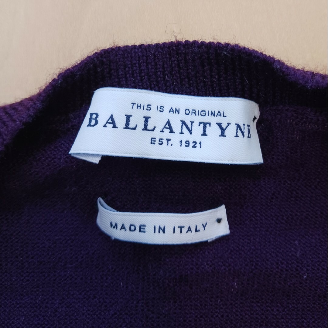 バランタイン(バランタイン)のBALLANTYNE 毛100% デザインニット レディースのトップス(ニット/セーター)の商品写真
