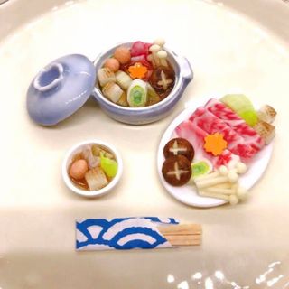 ミニチュア　鶏団子鍋(ミニチュア)