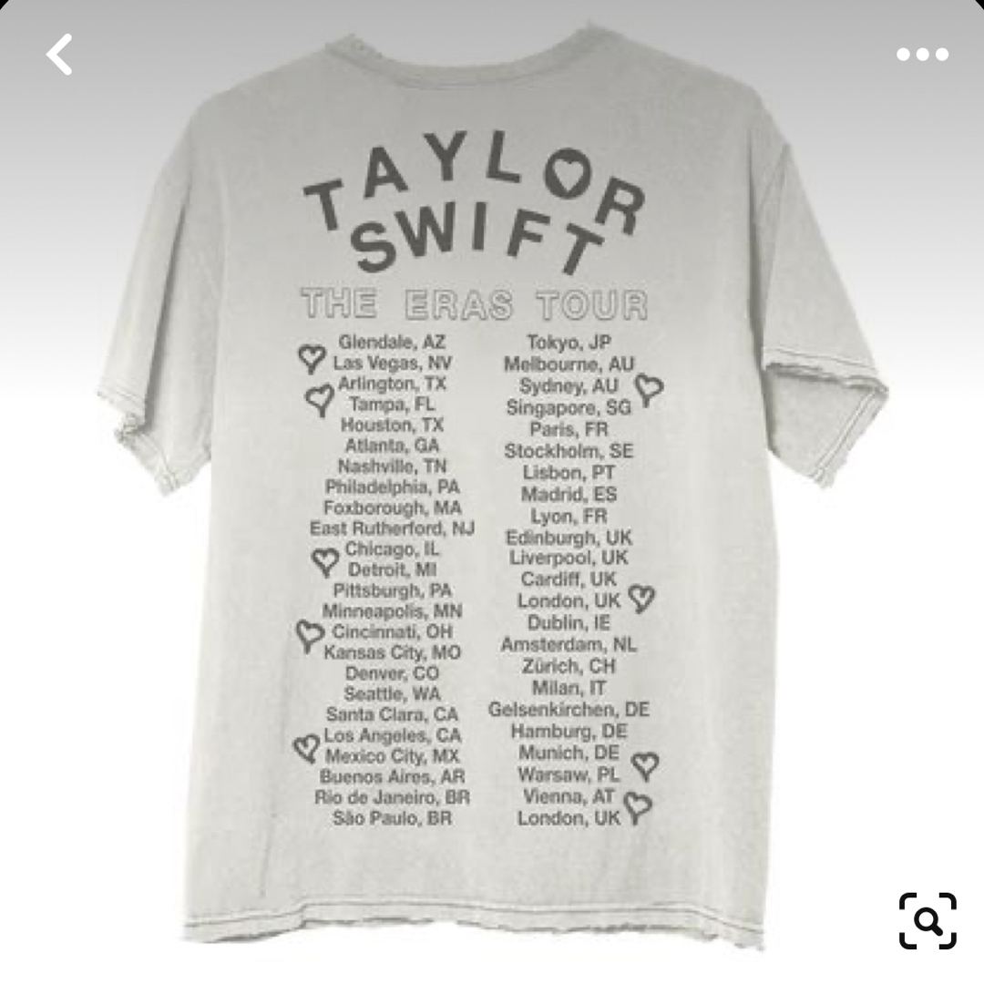 【新品・未使用】Taylor  The Eras Tour グッズ　限定 エンタメ/ホビーのタレントグッズ(ミュージシャン)の商品写真