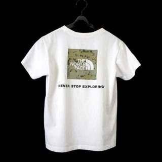 ザノースフェイス(THE NORTH FACE)のザノースフェイス Tシャツ ロゴ プリント 半袖 150 白 ホワイト 正規品(その他)