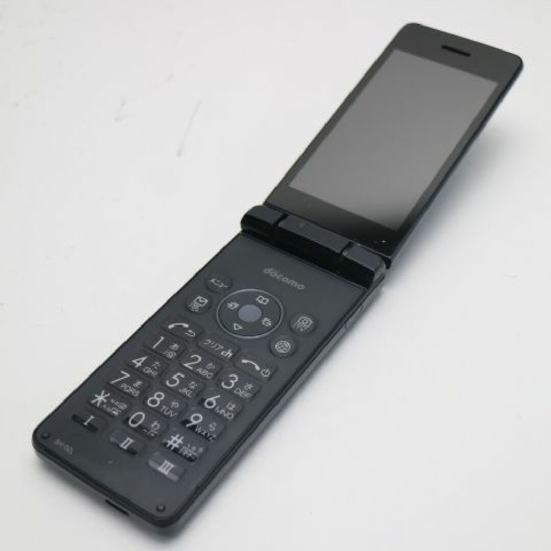 SHARP(シャープ)のSH-02L AQUOS ケータイ ブラック  M444 スマホ/家電/カメラのスマートフォン/携帯電話(携帯電話本体)の商品写真