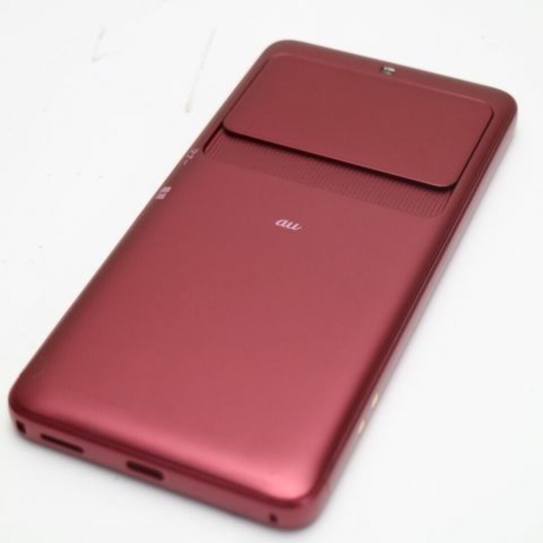 京セラ(キョウセラ)の新品同様 KYV43 レッド 本体 白ロム  M444 スマホ/家電/カメラのスマートフォン/携帯電話(スマートフォン本体)の商品写真