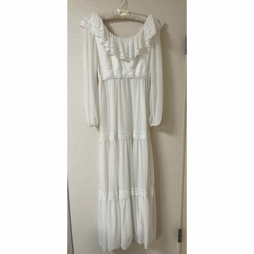 GUNNE SAX(ガニーサックス)のヴィンテージドレス vintage dress wedding ワンピース 古着 レディースのフォーマル/ドレス(ウェディングドレス)の商品写真