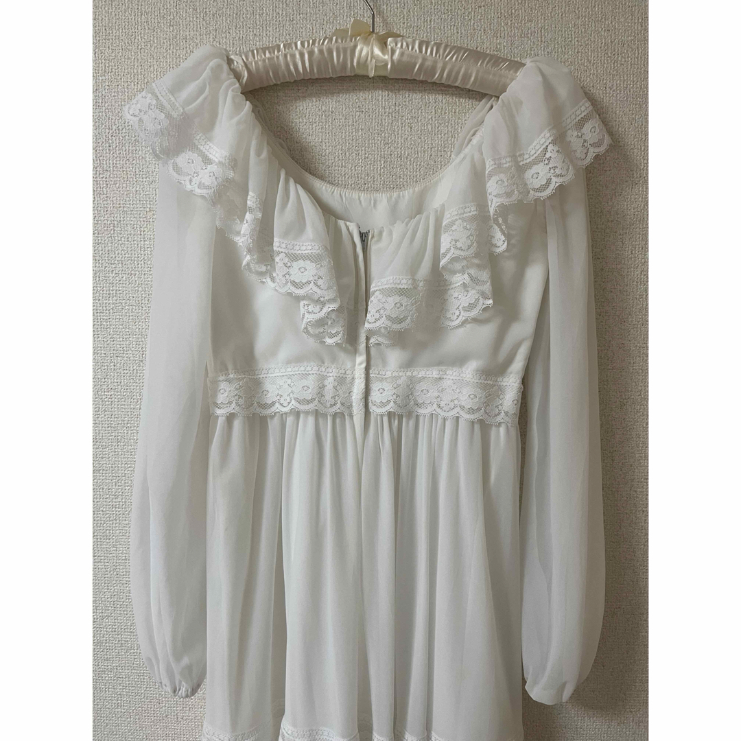 GUNNE SAX(ガニーサックス)のヴィンテージドレス vintage dress wedding ワンピース 古着 レディースのフォーマル/ドレス(ウェディングドレス)の商品写真