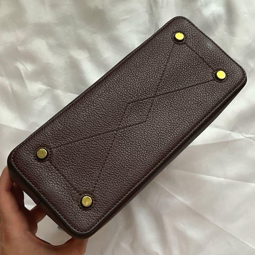 Mulberry(マルベリー)のmulberry マルベリー ミニシートン 2wayショルダーバッグ  ブラウン レディースのバッグ(ショルダーバッグ)の商品写真