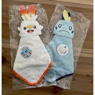 ポケモン(ポケモン)のポケモン（新品）ヒバニー•メッソン　ループタオル(タオル)