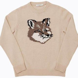 MAISON KITSUNE' - メゾンキツネ BIG FOX HEAD PULLOVER セーター ニット 