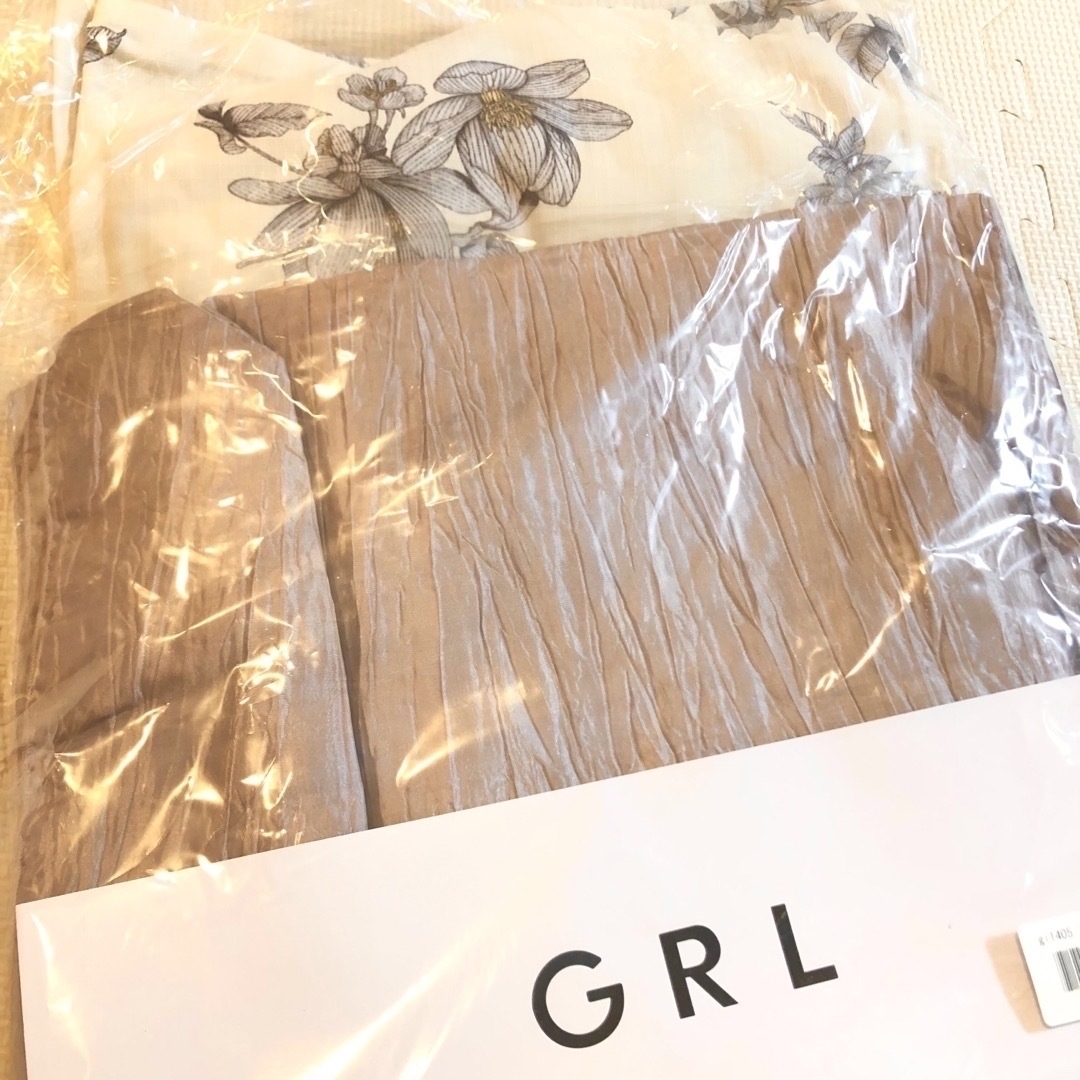 GRL(グレイル)のGRL グレイル　3点セット2Way花柄浴衣[gi1405]  ワンピース レディースの水着/浴衣(浴衣)の商品写真