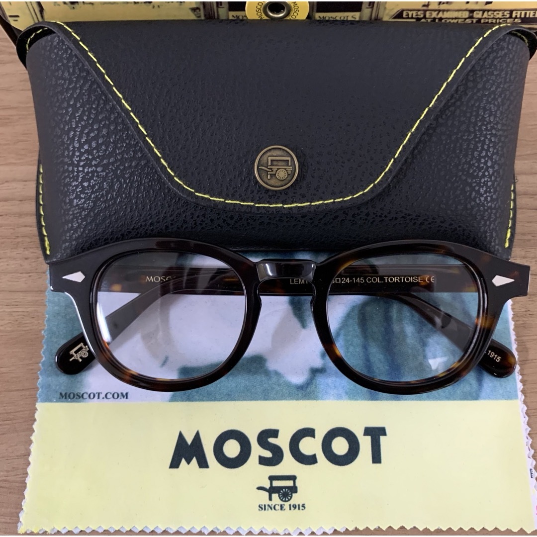 MOSCOT(モスコット)のMOSCOT モスコット レムトッシュ 46鼈甲 メンズのファッション小物(サングラス/メガネ)の商品写真