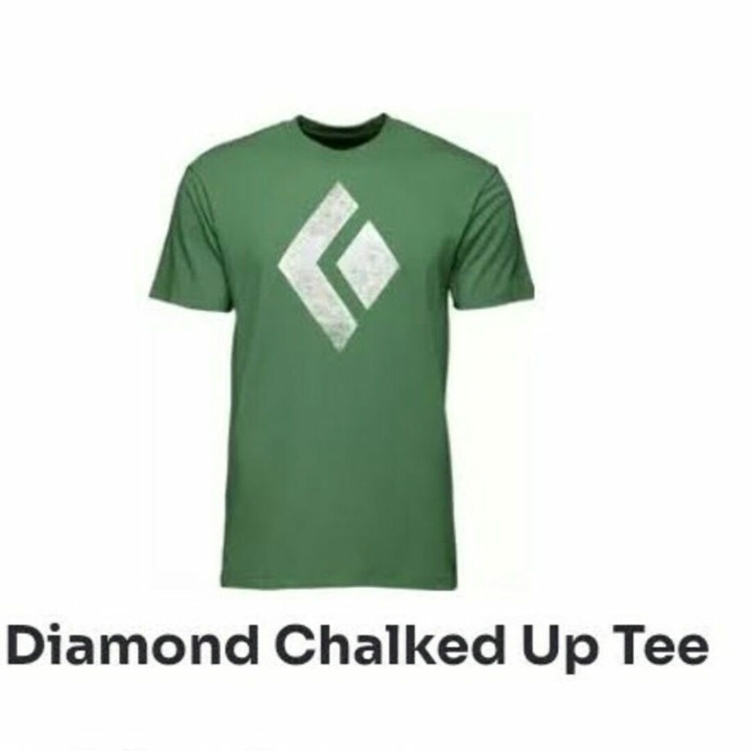 Black Diamond(ブラックダイヤモンド)のブラックダイアモンドchalkedup メンズのトップス(Tシャツ/カットソー(半袖/袖なし))の商品写真