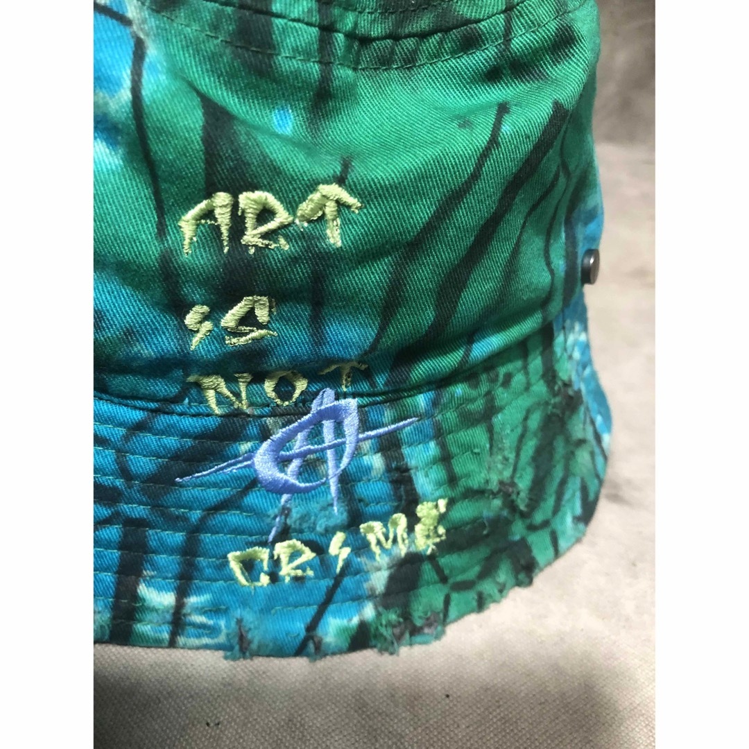 CVTVLIST CTLS DAMAGED BUKET HAT”GREEN“（cvtvlist（カタリスト