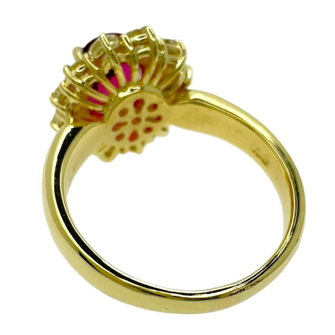 リング・指輪  K18 ルベライト/ピンクトルマリン レディースのアクセサリー(リング(指輪))の商品写真