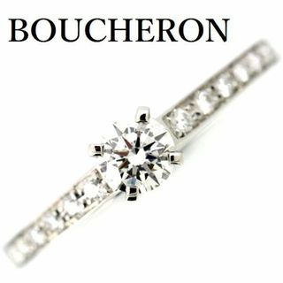 ブシュロン(BOUCHERON)のブシュロン ビーラブド ダイヤモンド 0.31ct F-VVS2-3EX リング Pt950 ♯50(リング(指輪))