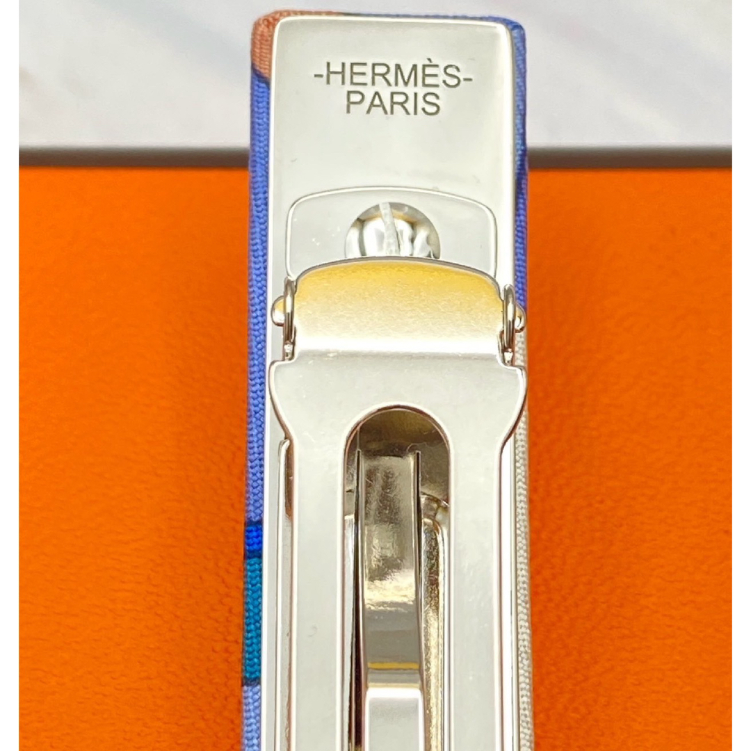 Hermes(エルメス)のHERMESエクリプス VOITURES EXQUISES 髪留め ヘアクリップ レディースのヘアアクセサリー(バレッタ/ヘアクリップ)の商品写真