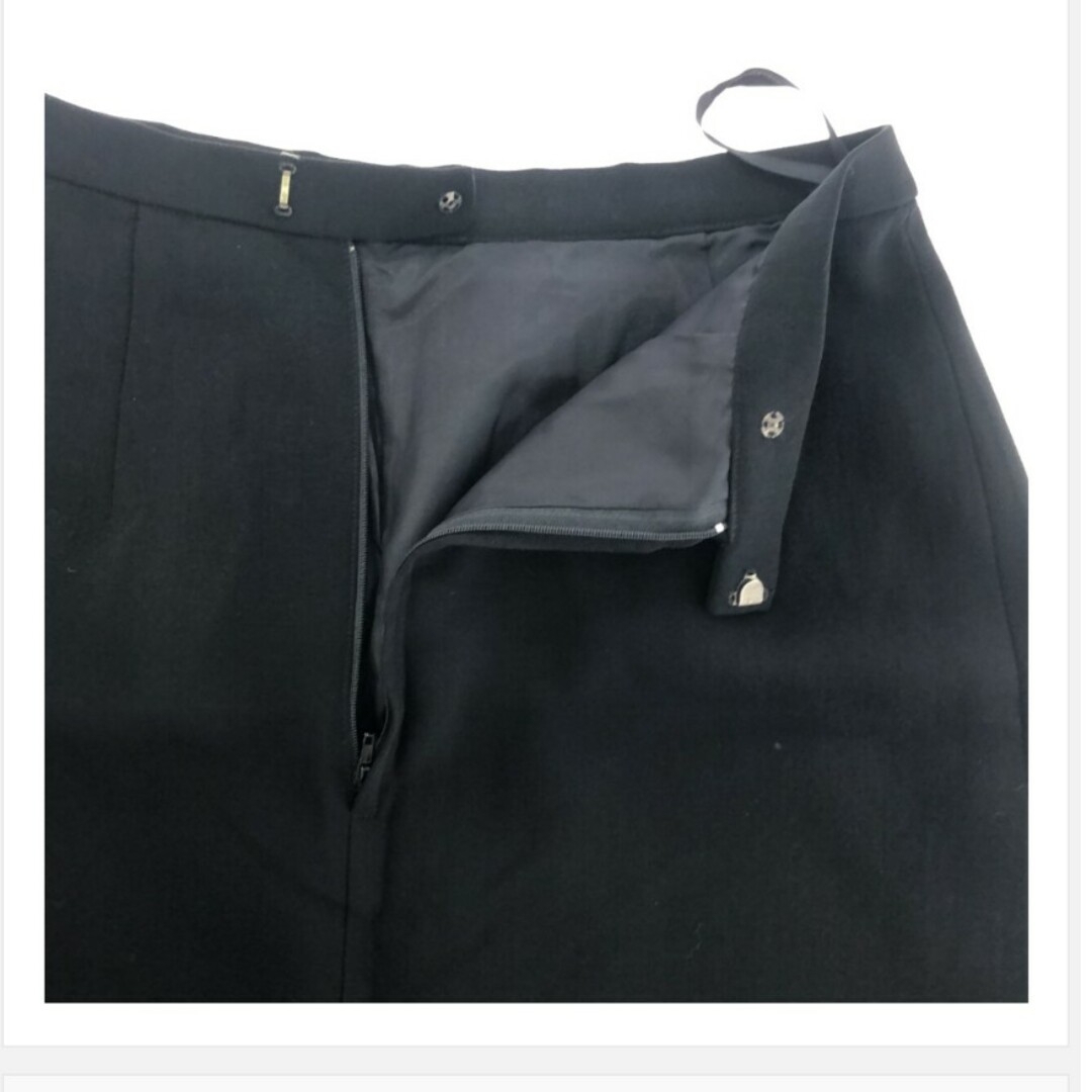 pierre cardin(ピエールカルダン)のピエールカルダン スカート シンプル ロング  9 ウール100％  日本製 レディースのスカート(ひざ丈スカート)の商品写真