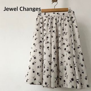 Jewel Changes ジュエルチェンジズ　花柄　スカート