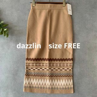 dazzlin - 【新品未使用】dazzlin ニットスカート しっかり生地感 細身