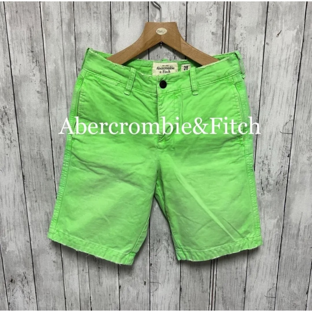 Abercrombie&Fitch(アバクロンビーアンドフィッチ)のAbercrombie&Fitch ネオンカラーショートパンツ！ メンズのパンツ(ショートパンツ)の商品写真