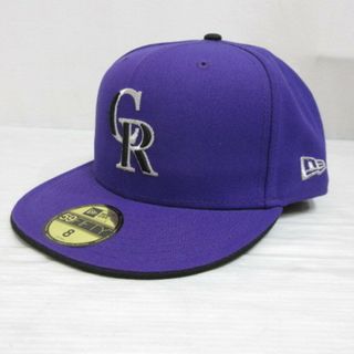 ニューエラー(NEW ERA)のニューエラ 59FIFTY コロラド ロッキーズ キャップ 帽子 8 63.5(キャップ)