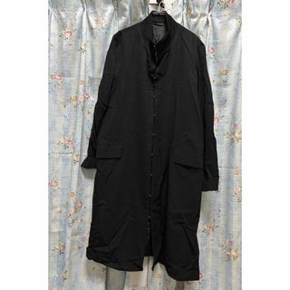 ヨウジヤマモト(Yohji Yamamoto)のヨウジヤマモト   スタンドカラー金具ジャケットコート(チェスターコート)