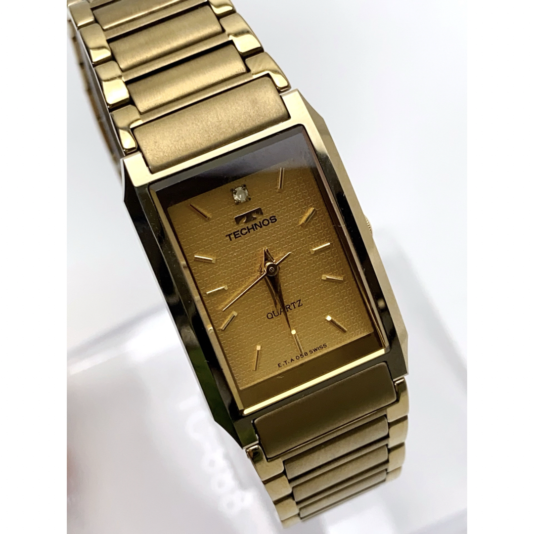 TECHNOS(テクノス)のT970 極美品 テクノス クオーツ TE.9410-058U レディースのファッション小物(腕時計)の商品写真