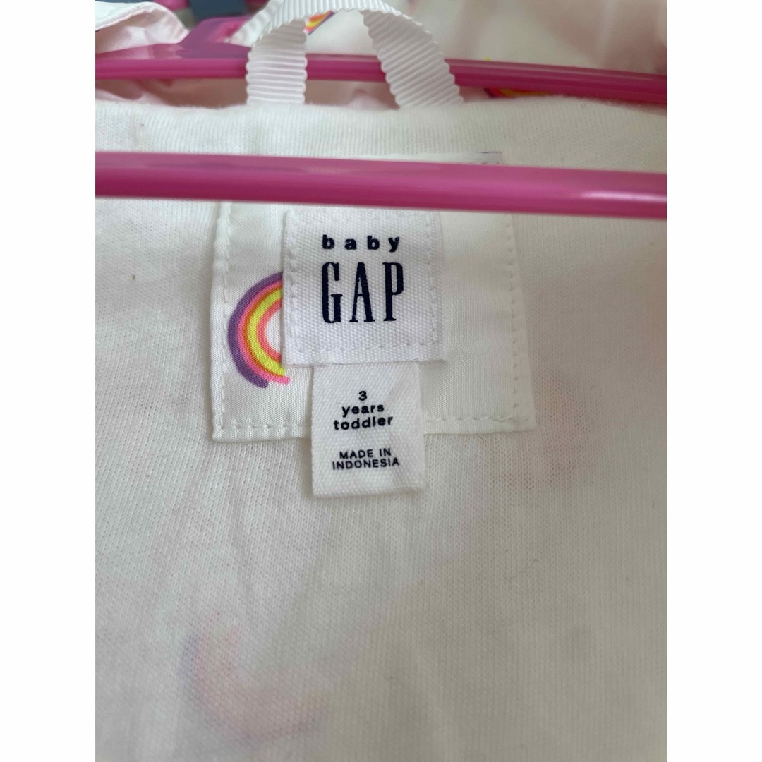 GAP Kids(ギャップキッズ)のbabyGAP 3y レインパーカー キッズ/ベビー/マタニティのキッズ服女の子用(90cm~)(ジャケット/上着)の商品写真