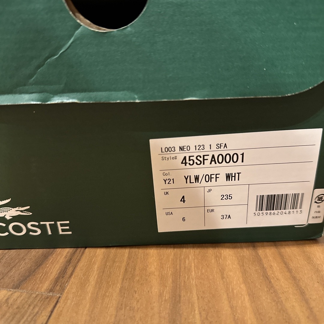 LACOSTE(ラコステ)の【新品】ラコステ LACOSTE L003 NEO 123 1 SMAレディース レディースの靴/シューズ(スニーカー)の商品写真