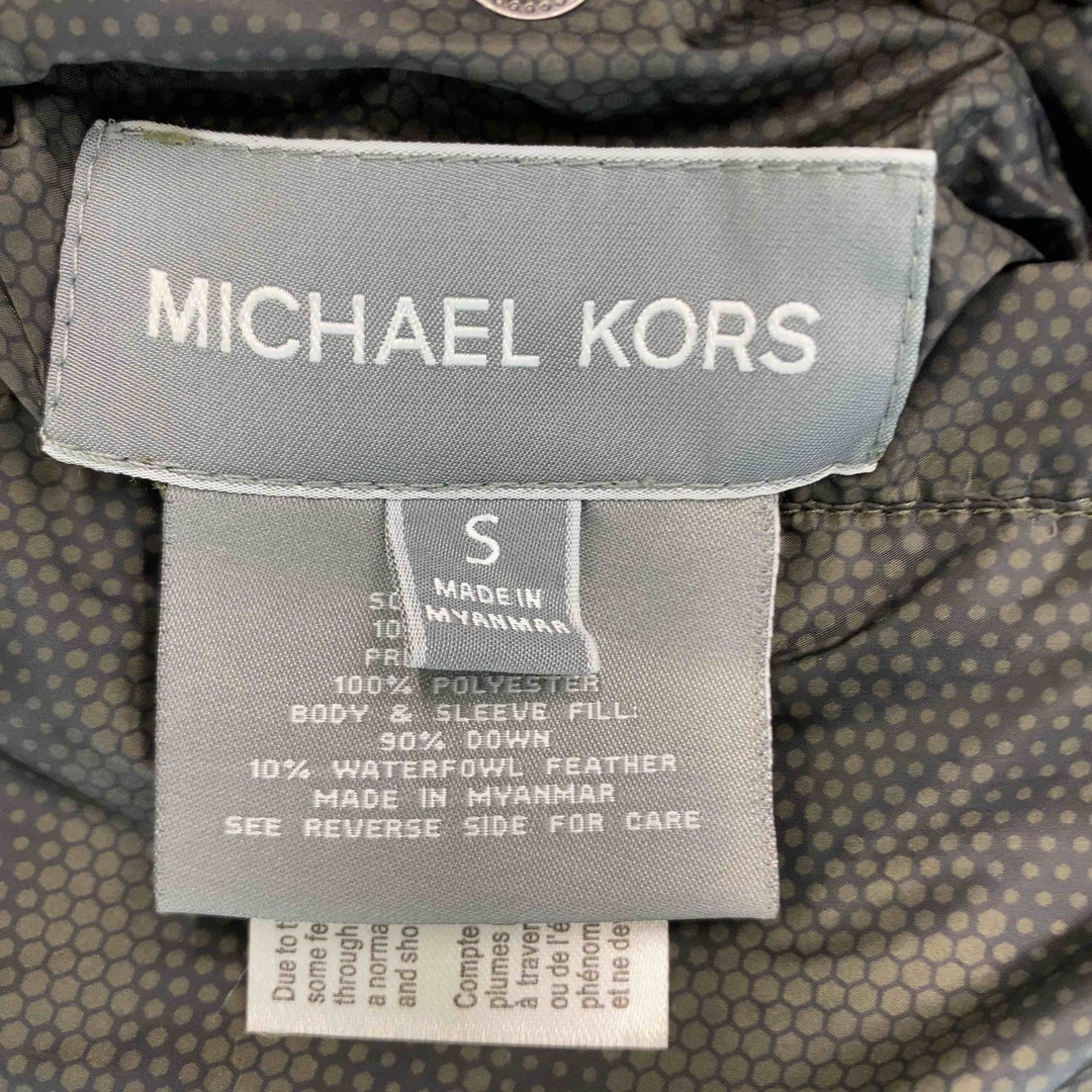 Michael Kors(マイケルコース)のMICHAEL KORS マイケルコース メンズ  ダウンジャケット カーキ メンズのジャケット/アウター(ダウンジャケット)の商品写真