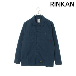 ダブルタップス(W)taps)のダブルタップス  16AW  162GWDT-SHM08 胸ポケットワーク長袖シャツ メンズ M(シャツ)