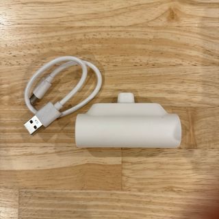 モバイルバッテリー　Lightning 5000mAh(バッテリー/充電器)