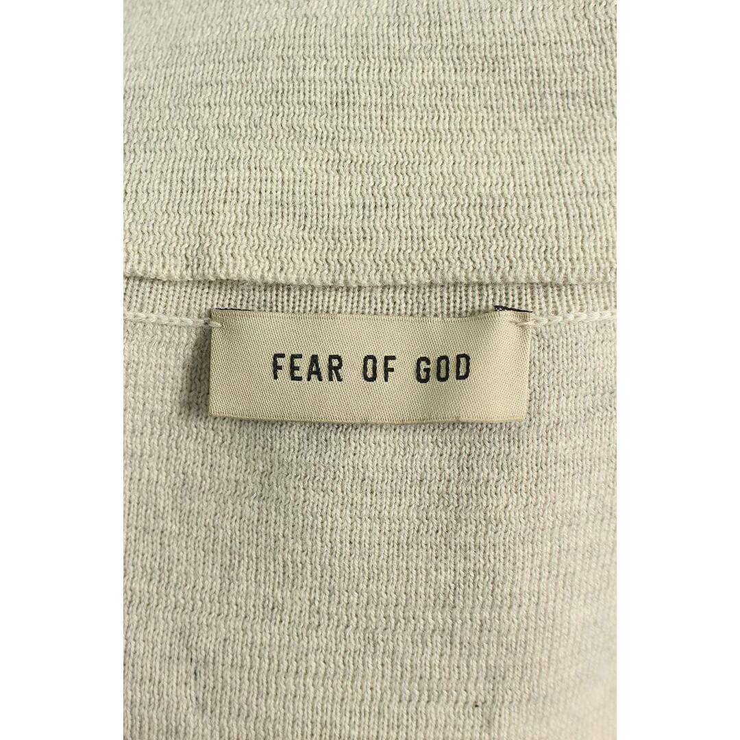 FEAR OF GOD(フィアオブゴッド)のフィアオブゴッド ハイネックロゴパッチニット メンズ S メンズのトップス(ニット/セーター)の商品写真