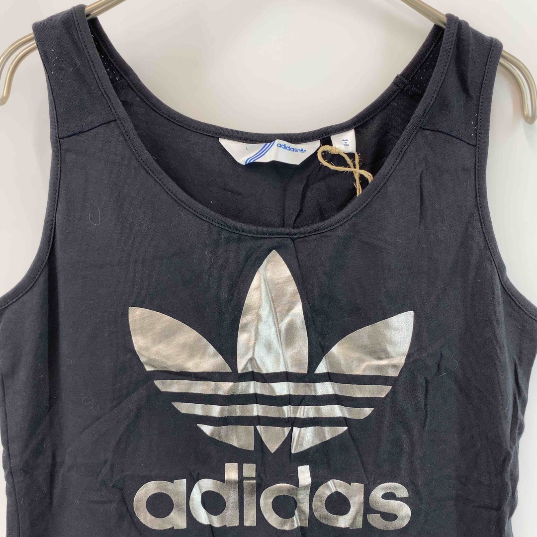 adidas(アディダス)のadidas レディース アディダス タンクトップ ブラック レディースのトップス(タンクトップ)の商品写真