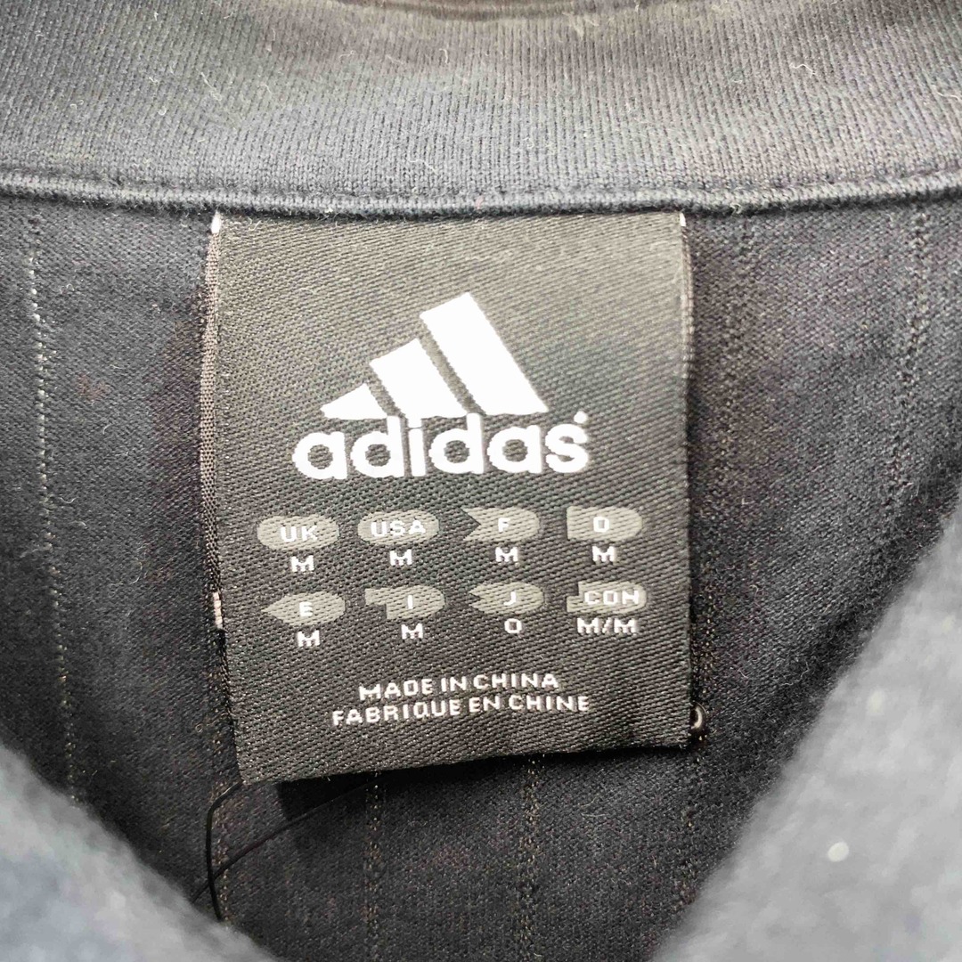 adidas(アディダス)のadidas メンズ アディダス ポロシャツ ブラック メンズのトップス(ポロシャツ)の商品写真