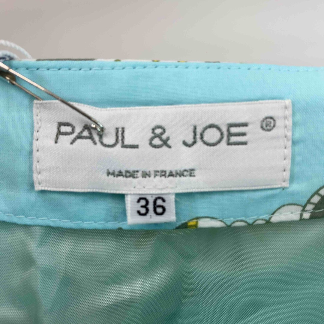 PAUL & JOE(ポールアンドジョー)のPAUL＆JOE ポールアンドジョー レディース  ひざ丈スカート ブルー レディースのスカート(ひざ丈スカート)の商品写真