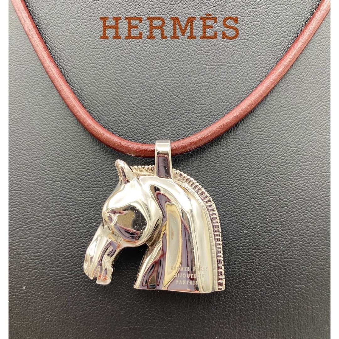 高品質お手頃価格 HERMES エルメス シュバル チョーカー ホース