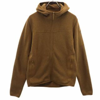 アークテリクス(ARC'TERYX)のアークテリクス 長袖 ジップ ニット アウトドアジャケット S ブラウン系 ARC'TERYX メンズ 古着 【240308】(その他)