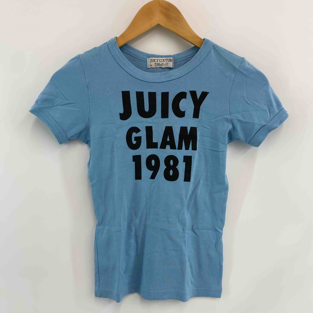 Juicy Couture(ジューシークチュール)のJUICY COUTURE ジューシークチュール レディース  Tシャツ/カットソー(半袖/袖無し) ブルー レディースのトップス(Tシャツ(半袖/袖なし))の商品写真