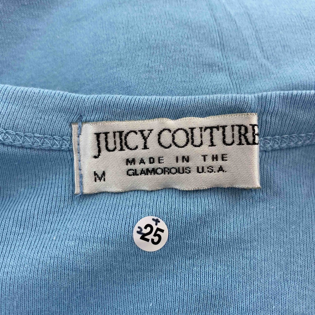 Juicy Couture(ジューシークチュール)のJUICY COUTURE ジューシークチュール レディース  Tシャツ/カットソー(半袖/袖無し) ブルー レディースのトップス(Tシャツ(半袖/袖なし))の商品写真