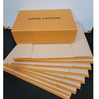 ルイヴィトン(LOUIS VUITTON)の【新品】ルイヴィトン　空箱　バッグ用、ポーチ用　10箱セット(ショップ袋)