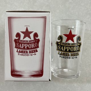 サッポロ - サッポロラガービール　赤星グラス