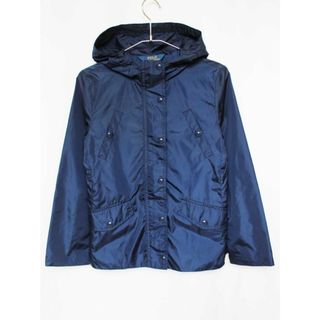 ラルフローレン(Ralph Lauren)の【春物 新入荷!】[ラルフローレン/Ralph Lauren]140cm ナイロンブルゾン/ナイロンジャンパー/ウィンドブレーカー 濃紺【中古】子供服 キッズ kids ジュニア 女の子 春秋 otr 022042(ジャケット/上着)