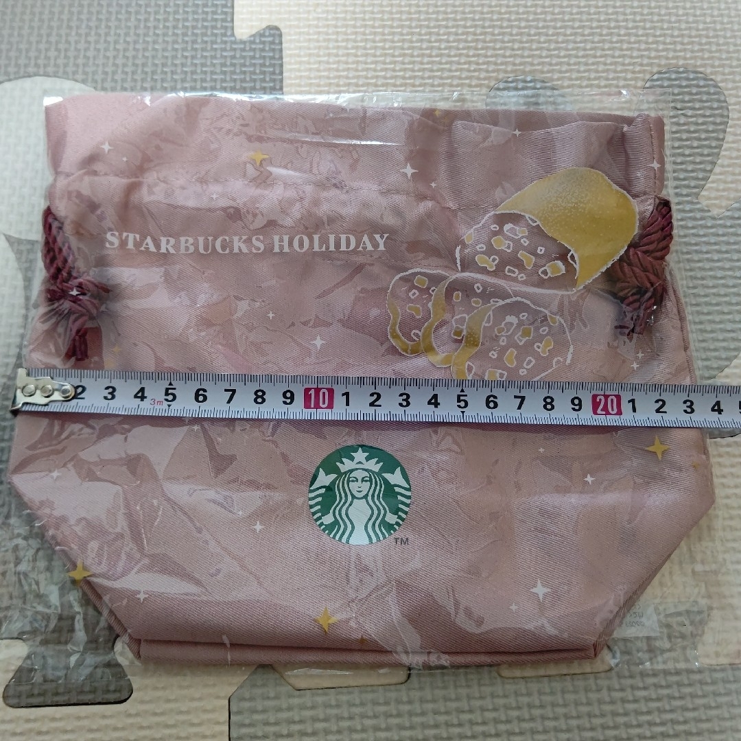 Starbucks(スターバックス)のスタバ 2023 ホリデー シュトーレン 巾着 レディースのファッション小物(ポーチ)の商品写真