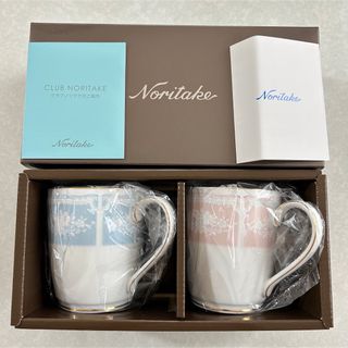 ノリタケ(Noritake)のNoritake マグペアセット レースウッドゴールド(グラス/カップ)